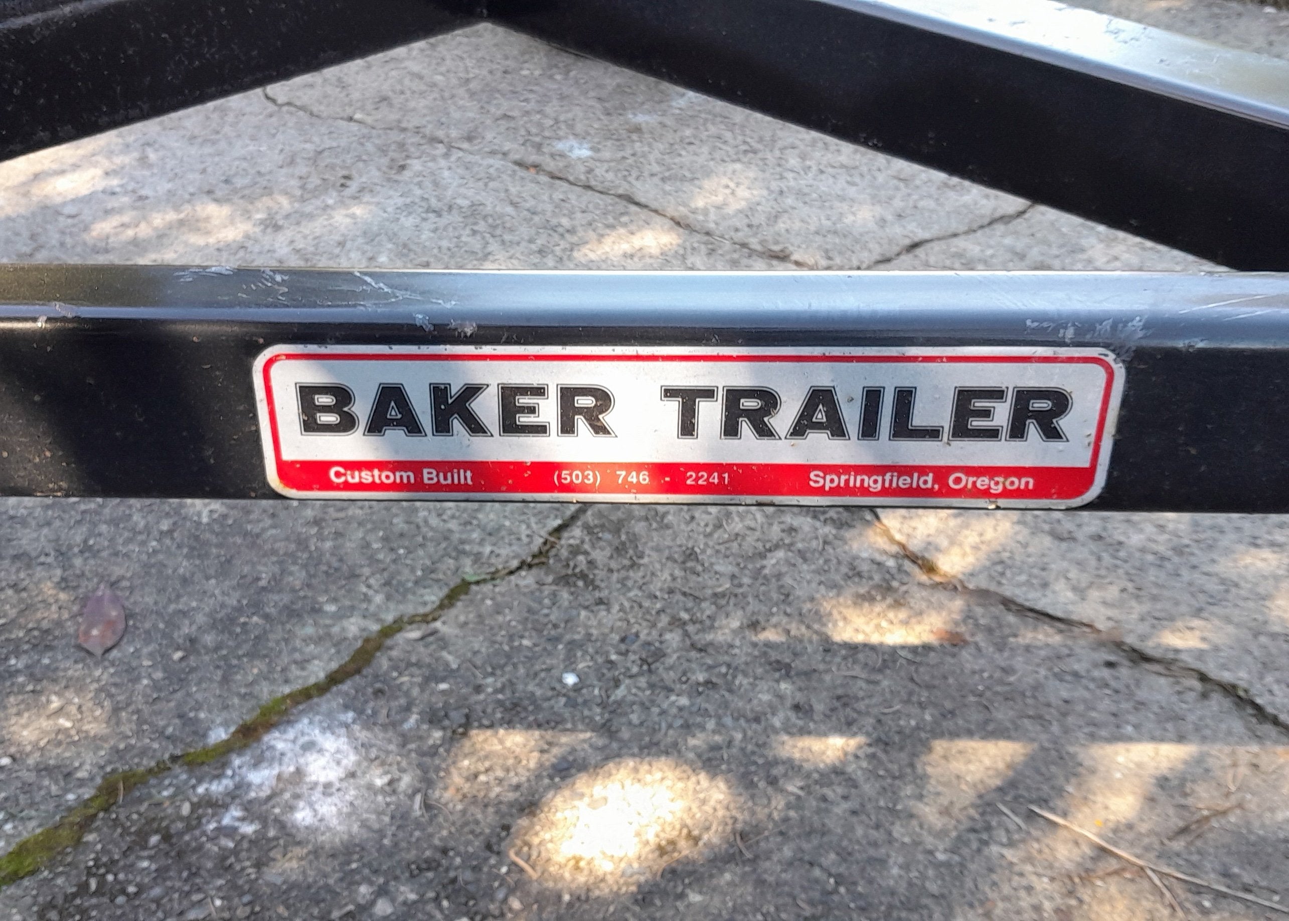 Baker Driftboat Trailer for up to 56 inch wide Driftboat or Raft (price reduced)