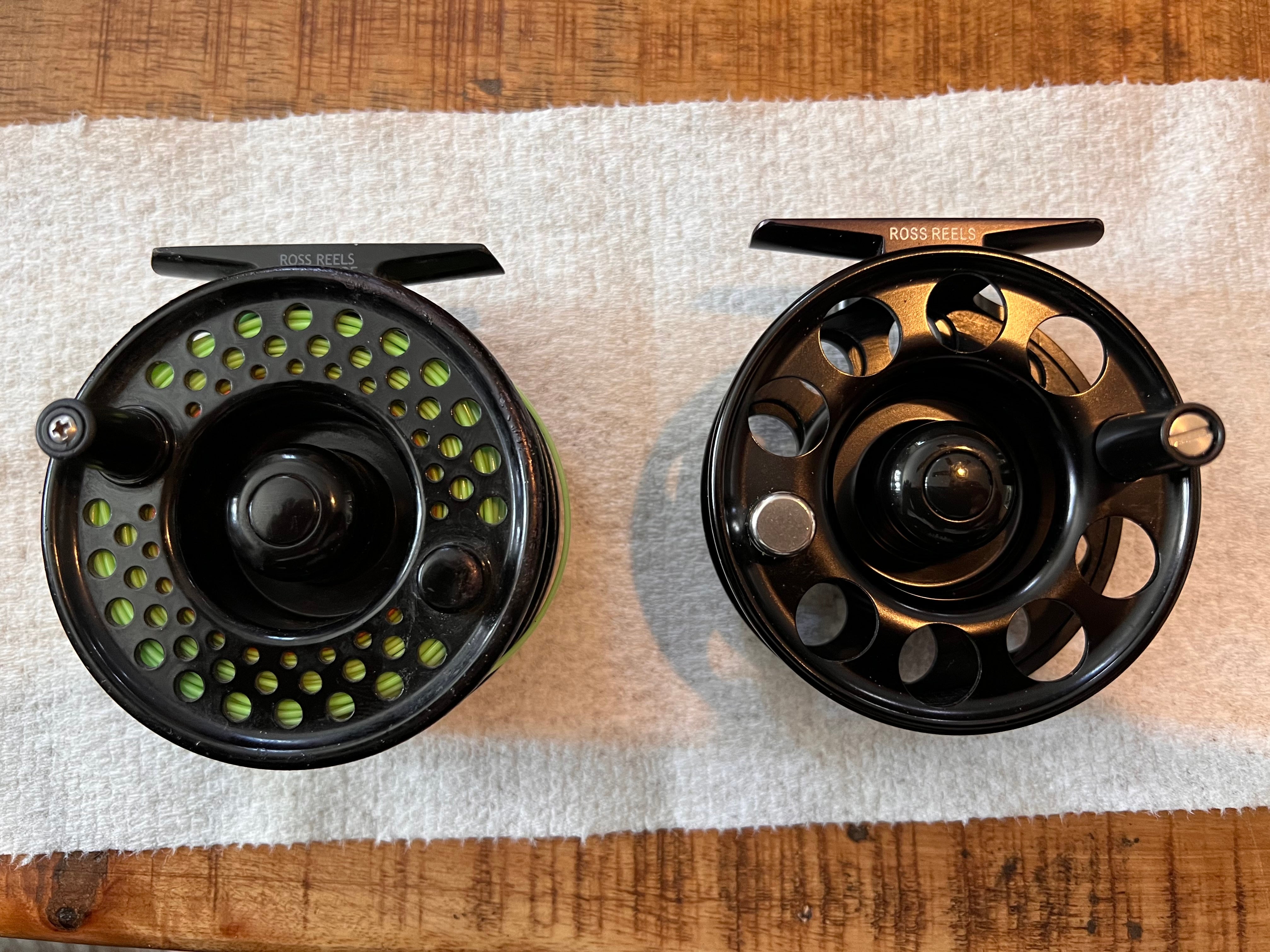 SOLD - Ross Rhythm 2 & Flywater 2 Reels $150 for Both
