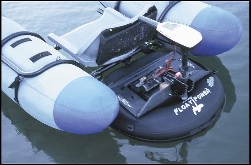 FS - Floatpower - Electric motor and battery float tube for pontoon (or float  tube)