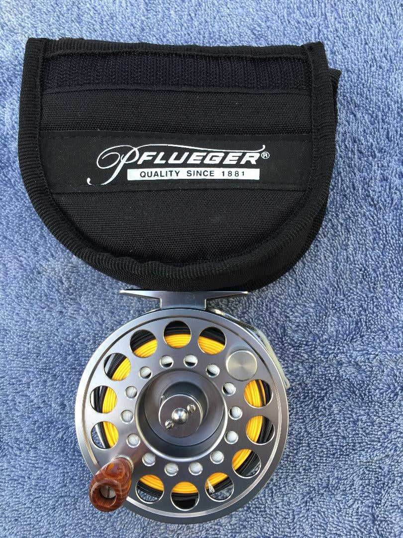 FS - Pflueger Trion Fly reel with backing and line