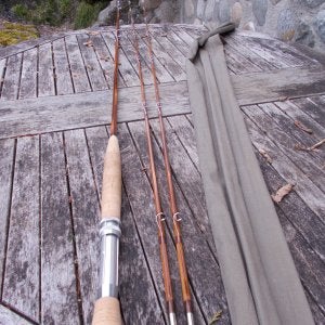 Orvis Shooting Star Bamboo Fly Rod, 9 1/2 Feet, Appears Unused