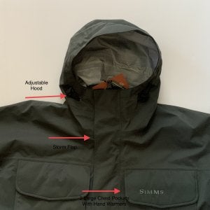 Vintage 90's Mens Simms XL Classic Guide Gore-tex Wading